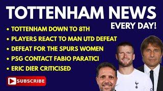 TOTTENHAM NEWS Spurs 8th Pundit Calls Team Average PSG Contact Fabio Paratici Defeat for Women