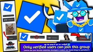 ANYONE CAN GET VERIFIED NOW? Players are going crazy lol.. ROBLOX