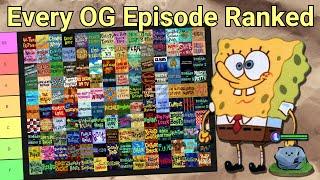 Ranking Every OG SpongeBob Episode from WORST to BEST 142 Episode Tier List