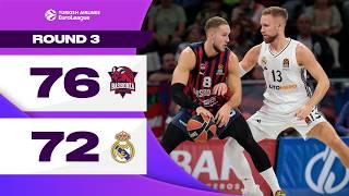 A Tense Finish Where EVERY PLAY COUNTS  Baskonia - Real Madrid  BASKETBALL HIGHLIGHTS R3