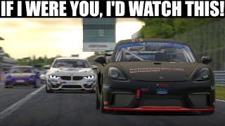 iRacing  This had everything  IMSA Pilot Challenge at Monza  Porsche Cayman GT4 