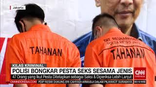 Polisi Bongkar Pesta Seks Sesama Jenis  REDAKSI MALAM 020920