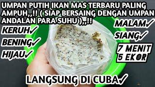 FAKE RACIKAN UMPAN INI PEMANCING SENIOR PUN BAKALAN PANIK GAK SEMPAT LAGI NGOPI BOS 