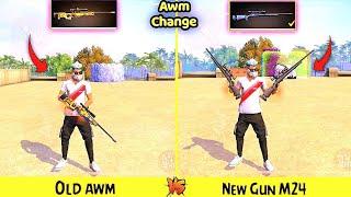 NEW M24 GUN VS OLD AWM ABILITY TEST FREE FIRE- SAMSUNGA3A5A6A7J2J5J7S5S6S7S9A10FF