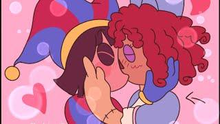 Pomni and Ragatha Share a KISS? The Amazing Digital Circus Comic Dub