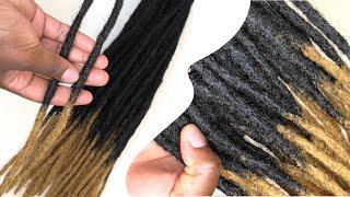 How To Make Dreadlocks Extensions With Fluffy Kinky Hair