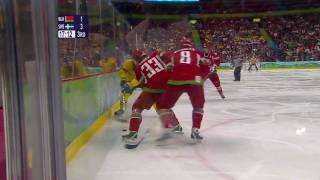 Belarus 2-4 Sweden - Mens Ice Hockey  Vancouver 2010 Winter Olympics