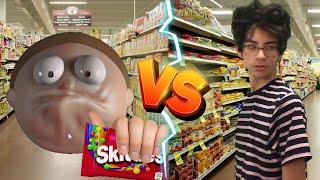 Skittles MEME Stretchy Morty VS Real Life