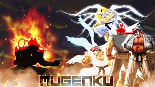 Code-Name Ansatsuken Ryu vs Angel Ken Holy Ryu Akuma Mr Karate Street Fighter MUGEN Multiverse