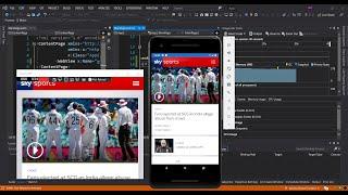 WebView in Xamarin.Forms using Visual Studio 2019  Getting Started