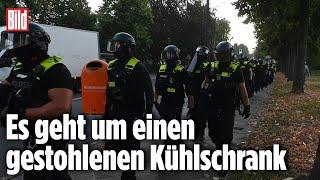 Polizei stürmt Remmo-Villa mit SEK bei Razzia in Berlin-Neukölln