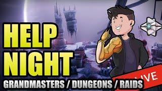 PvE Help  Grandmaster Nightfalls  Dungeons  LIVE  Destiny 2
