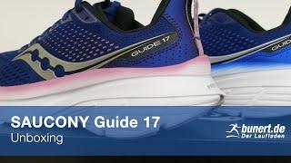 Der Saucony Guide 17 - Unboxing mit Martin und Lukas  bunert.de