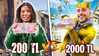 200 TL VS 2000 TL İLE BİR GÜN GEÇİRMEK 