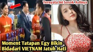 EGY BUAT JATUH HATI BIDADARI VIETNAM - EKSPRESI MANJA BIDADARI VIETNAM LIHAT EGY MAULANA VIKRI