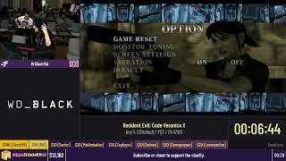 Resident Evil Code Veronica X Any% Glitched by MrSilentVid - #ESASummer19