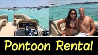 Destin Florida  Crab Island  Best Pontoon Boat Rental at Discount Watersports Quick Review