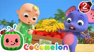 Apples and Bananas  2 HOUR CoComelon Animal Time  Animal Nursery Rhymes