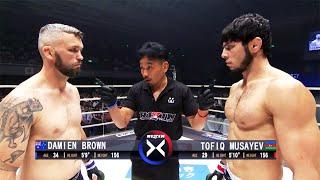 Damien Brown Australia vs Tofiq Musayev Azerbaijan  KNOCKOUT MMA Fight HD