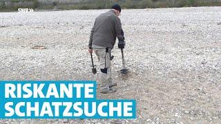 Riskante Schatzsuche auf dem Grund des Rheins  SWR  Landesschau Rheinland-Pfalz