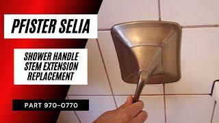 Price Pfister Selia No Screw Shower Handle Stem Extension Replacement for Part 970-0770 Quick Fix