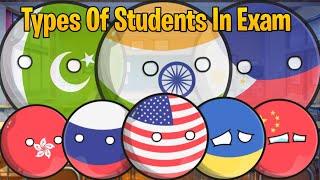 Countries Types Of Students In Exam Interesting and Funny#countryballs #worldprovinces