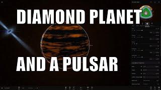 DIAMOND PLANET PULSAR AND ITS MYSTERY - Universe Sandbox 2