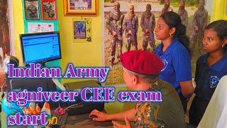 Indian Army agniveer 22 April CEE exam start