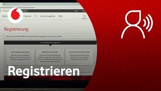 MeinVodafone Registrieren & Login