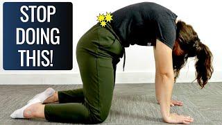 Stop Doing Cat Cow Stretch For Lower Back Pain TRY THIS VERSION