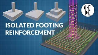 Typical Reinforcement in Isolated Footing