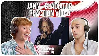 Jann - Gladiator  Tu bije serce Europy 2023 Reaction  Eurovision Hub