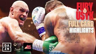 NONSTOP KNOCKDOWNS  Tyson Fury vs. Oleksandr Usyk Full Card Highlights Ring of Fire