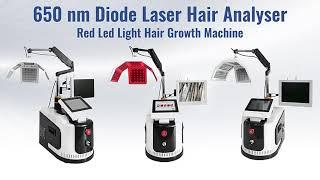 LLLT 650nm Diode Laser Hair Regrowth Machine  $100k Bonuses in Description