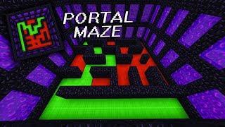 Building a Portal Maze - Hypixel UHC Highlights