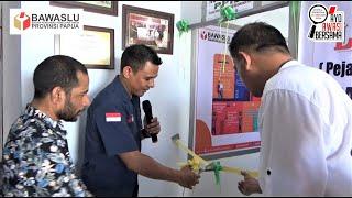 Bawaslu Provinsi Papua Launching PPID Bawaslu Kabupaten Biak Numfor