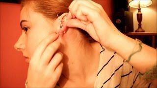 HOW TO Pierce Your Ears At Home