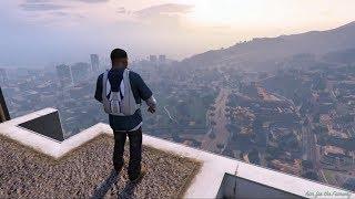 Grand Theft Auto V - Parachute Jump #4 - Aim For The Fairway