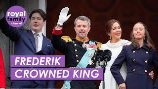 King Frederik X Crowned King of Denmark Ceremony Highlights