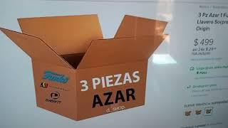 Caja sorpresa 3 artículos de mercado libre  UNBOXING