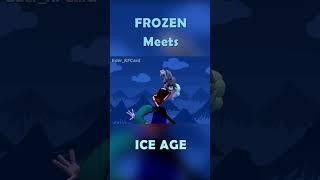 FROZEN Meets ICE AGE  #elsa  #frozen #iceage
