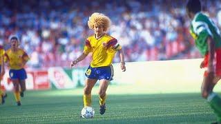 Carlos Valderrama El Pibe Goals & Skills