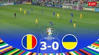 ROMANIA vs UKRAINE  Group Stage - UEFA EURO 2024 Full Match