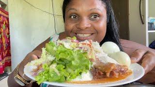 ALMOÇO DE HOJE NA ROÇA DELICIOSO FEIJÃO COM MAXIXE E carneCOMIDA BOA DE MAIS