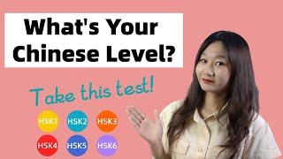 Lets Test Your CHINESE Level - HSK Level 1 to 6 Test