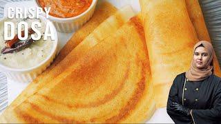 Dosa Recipe  Perfect Dosa Batter For Crispy Dosa