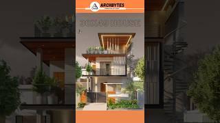 30x49 Feet House Elevation Design  1470sqft #3d #trending #shorts #archbytes