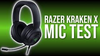 Razer Kraken X USB Ultralight Gaming Headset Mic Test 2020