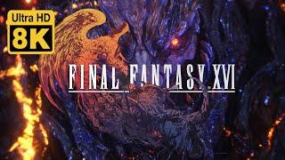 Final Fantasy XVI - Trailer DOMINANCE 8K Remastered with Neural Network AI