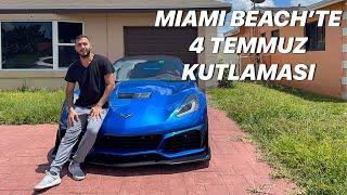 4 Temmuz Amerikanın Doğuşu  Miami Beach Havai Fişek Gösterisi  Çim Biçememe Makinesi